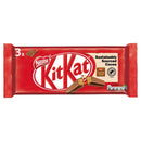 KitKat 4 Finger Milk Chocolate Bar Multipack 3x41.5g - Moo Local