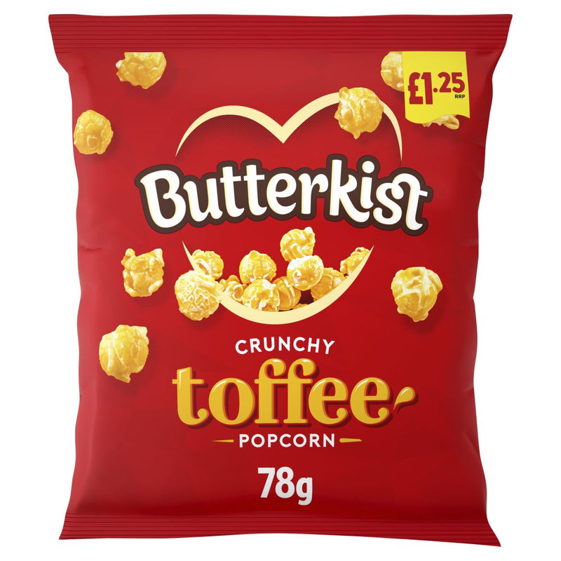 Butterkist Crunchy Toffee Popcorn 78g - Moo Local