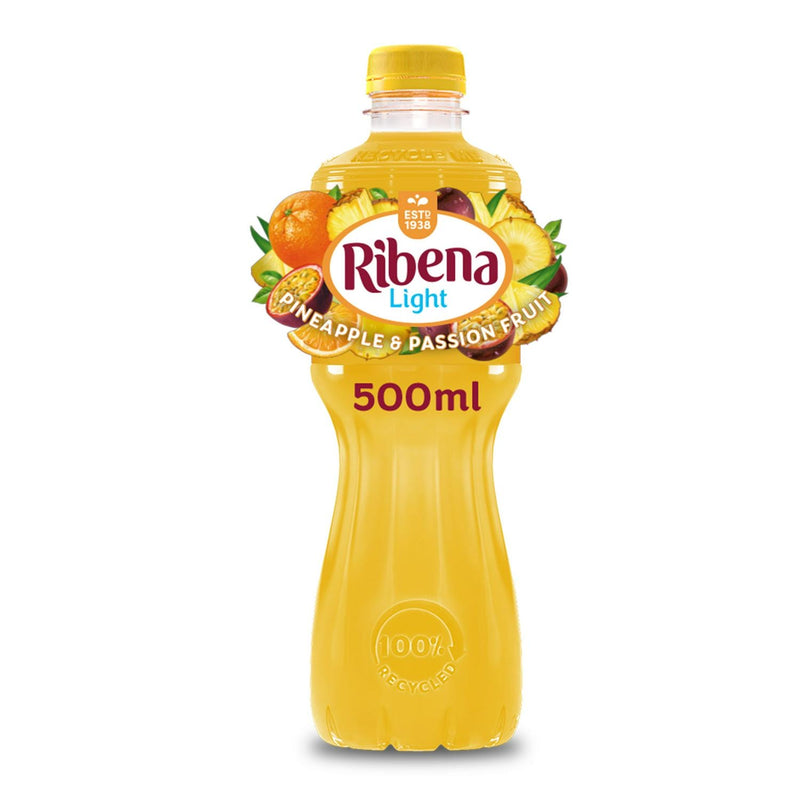 Ribena Pineapple & Passion Fruit Juice Drink No Added Sugar 500ml - Moo Local