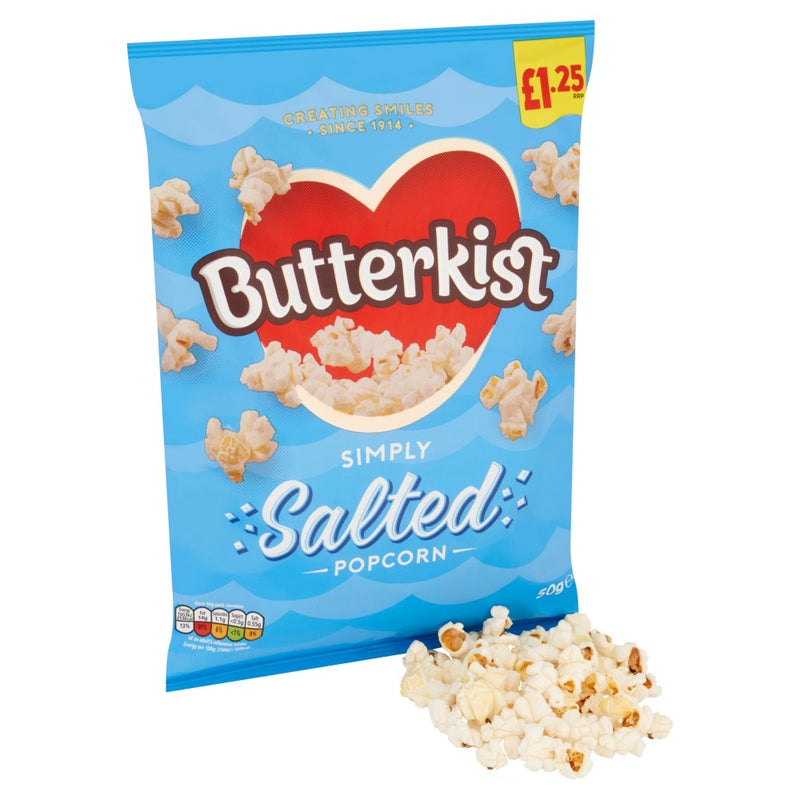 Butterkist Simply Salted Popcorn 50g - Moo Local