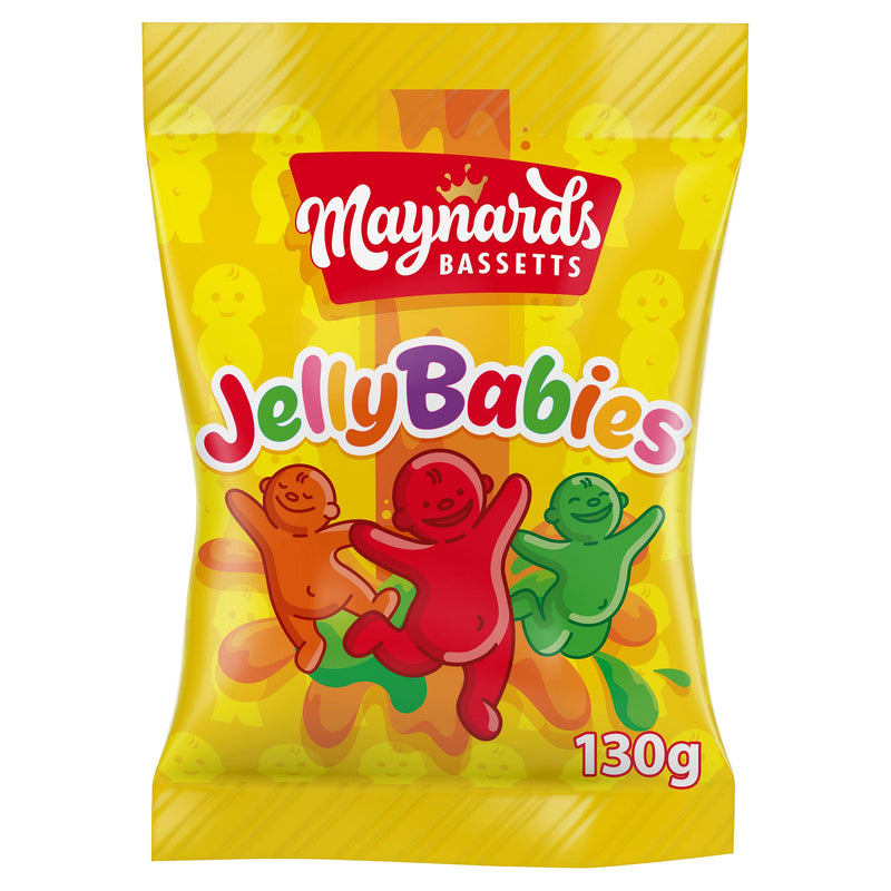 Maynards Bassetts Jelly Babies Sweets Bag 130g