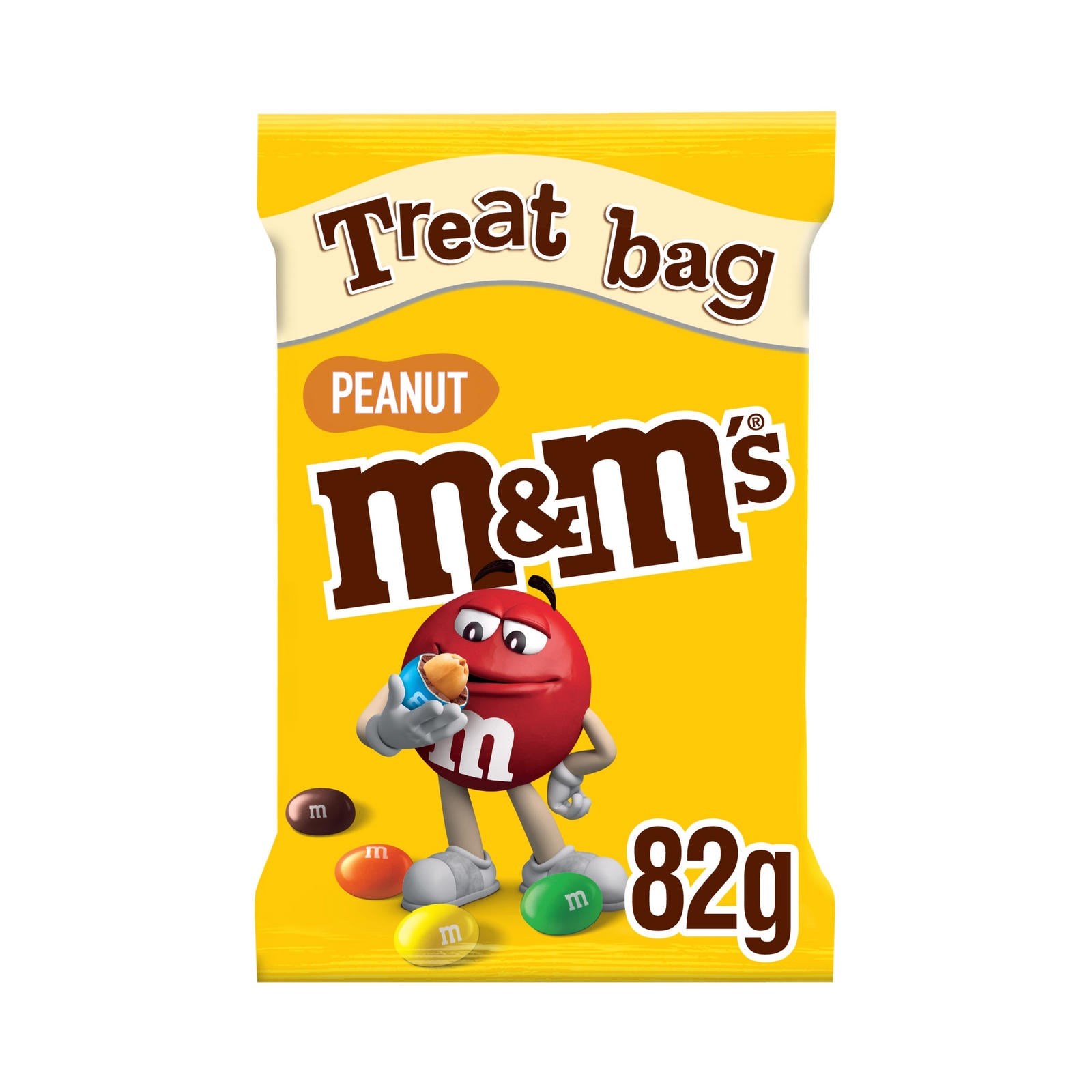 M&M's Crunchy Peanut & Milk Chocolate Bites Treat Bag 82g - Moo Local