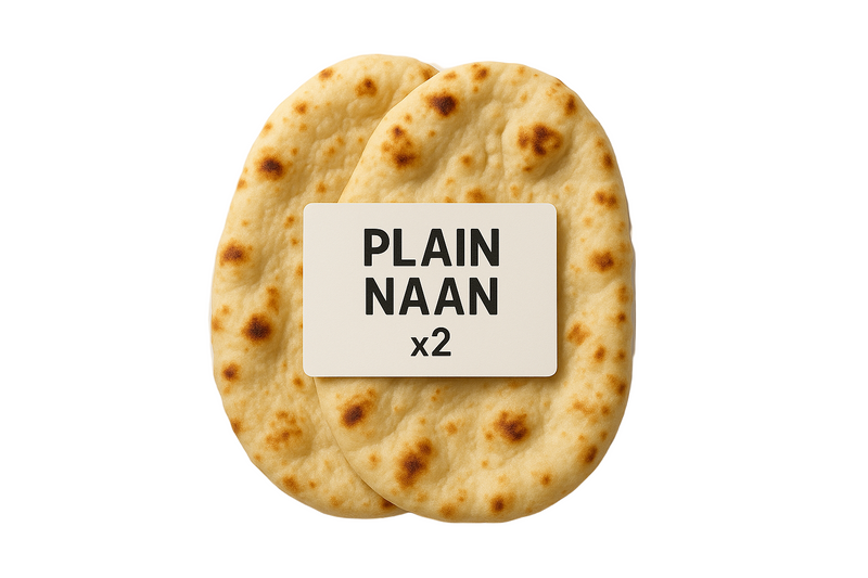 Plain Naan x2 packet
