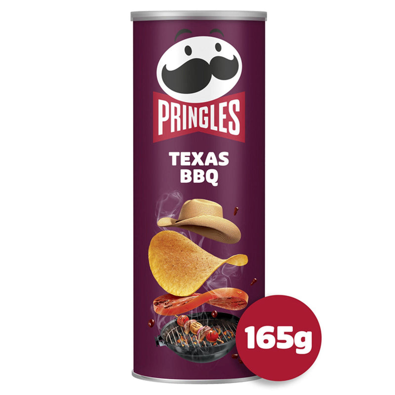 Pringles Texas BBQ Sauce Sharing Crisps 165g - Moo Local