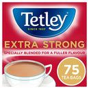 Tetley Extra Strong 75 Teabags - Moo Local