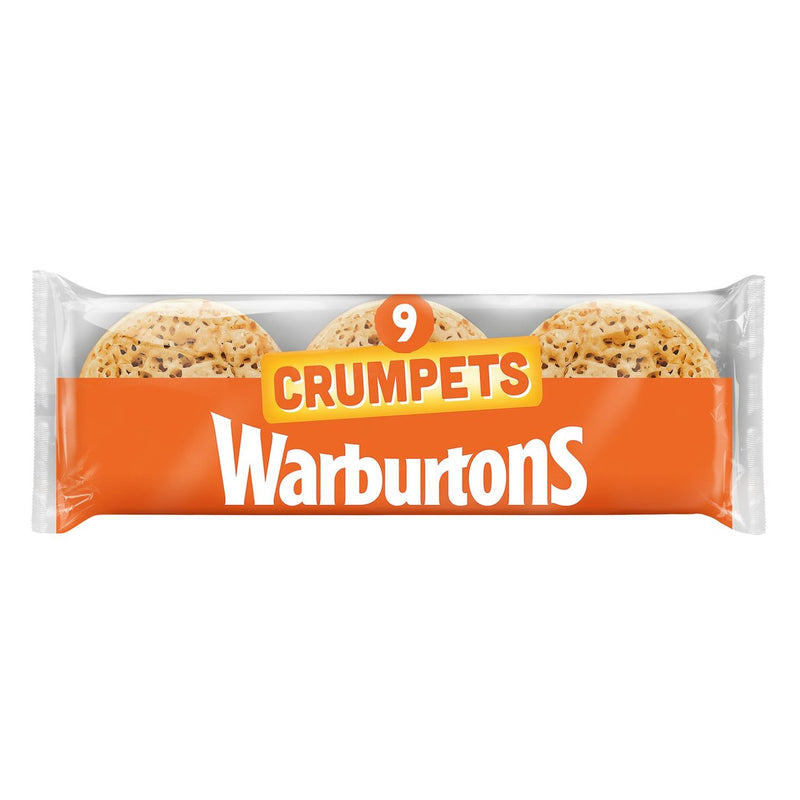 Warburtons Crumpets 9 per pack (6599408058457)