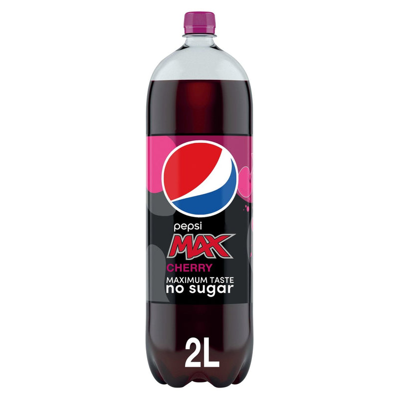 Pepsi Max Cherry 2 Litre Bottle - Moo Local