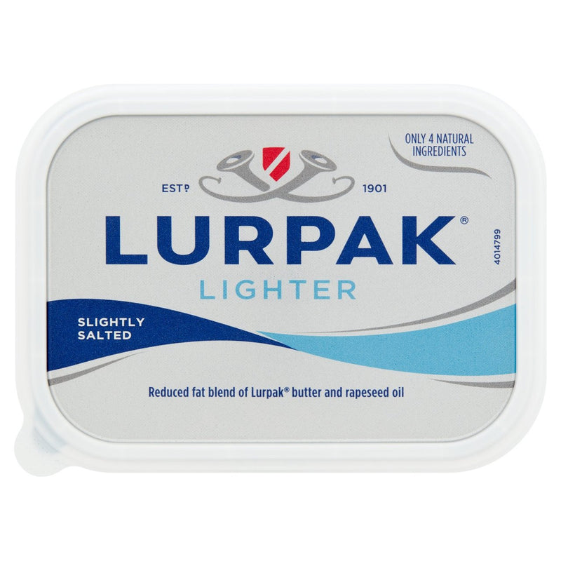 Lurpak Lighter Slightly Spreadable Blend of Butter with Rapeseed Oil 400g - Moo Local