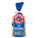 New York Bakery Co. Plain Bagels 5 per pack (6599429357657)