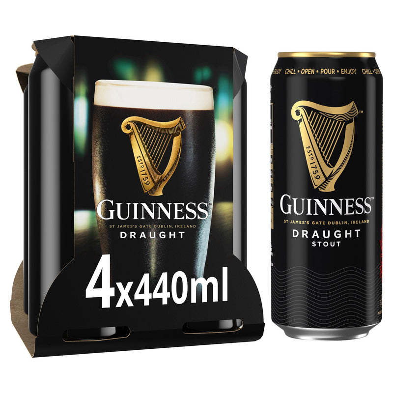 Guinness Draught Stout 4x440ml (6694126288985)