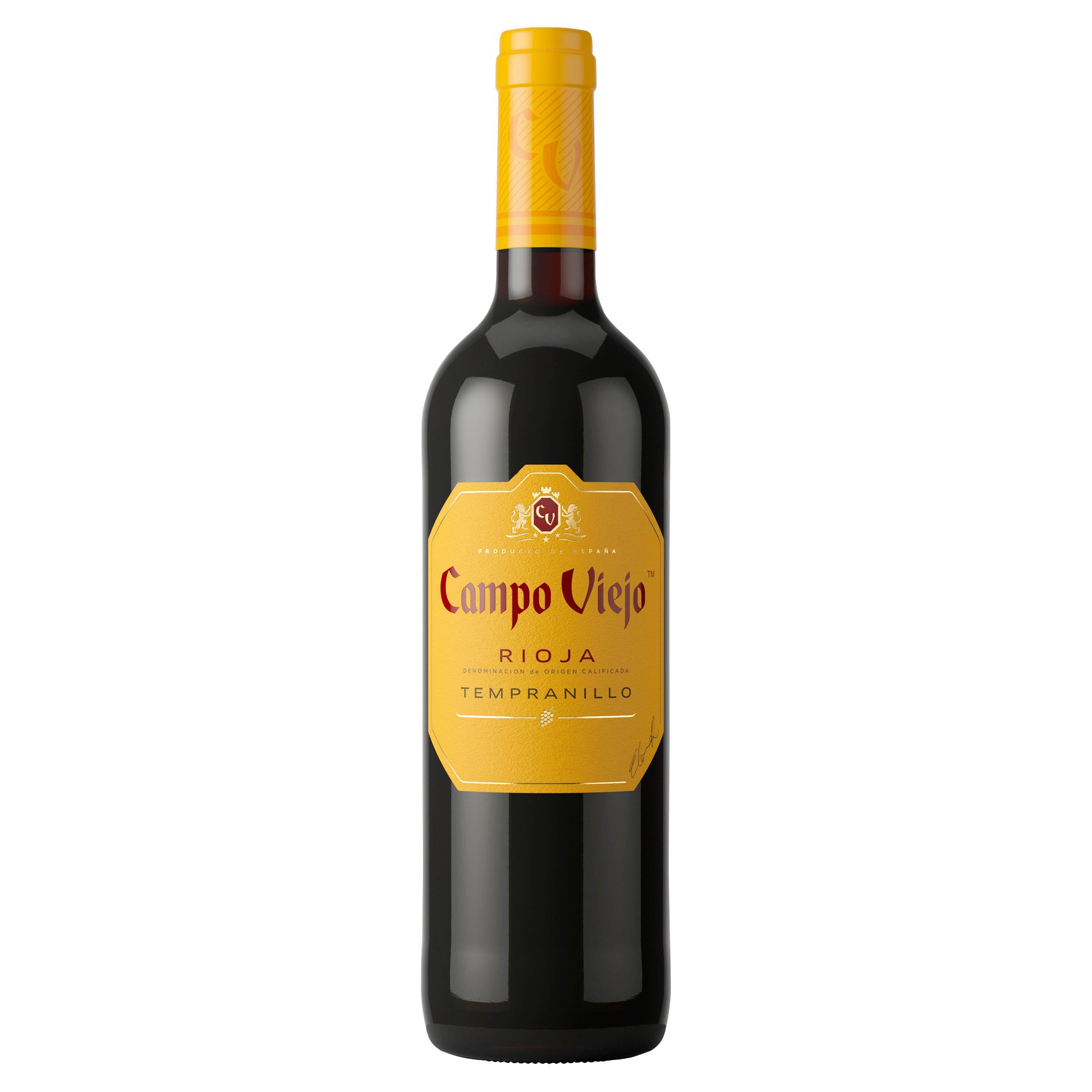 Campo Viejo Rioja Tempranillo Red Wine 75cl - Moo Local