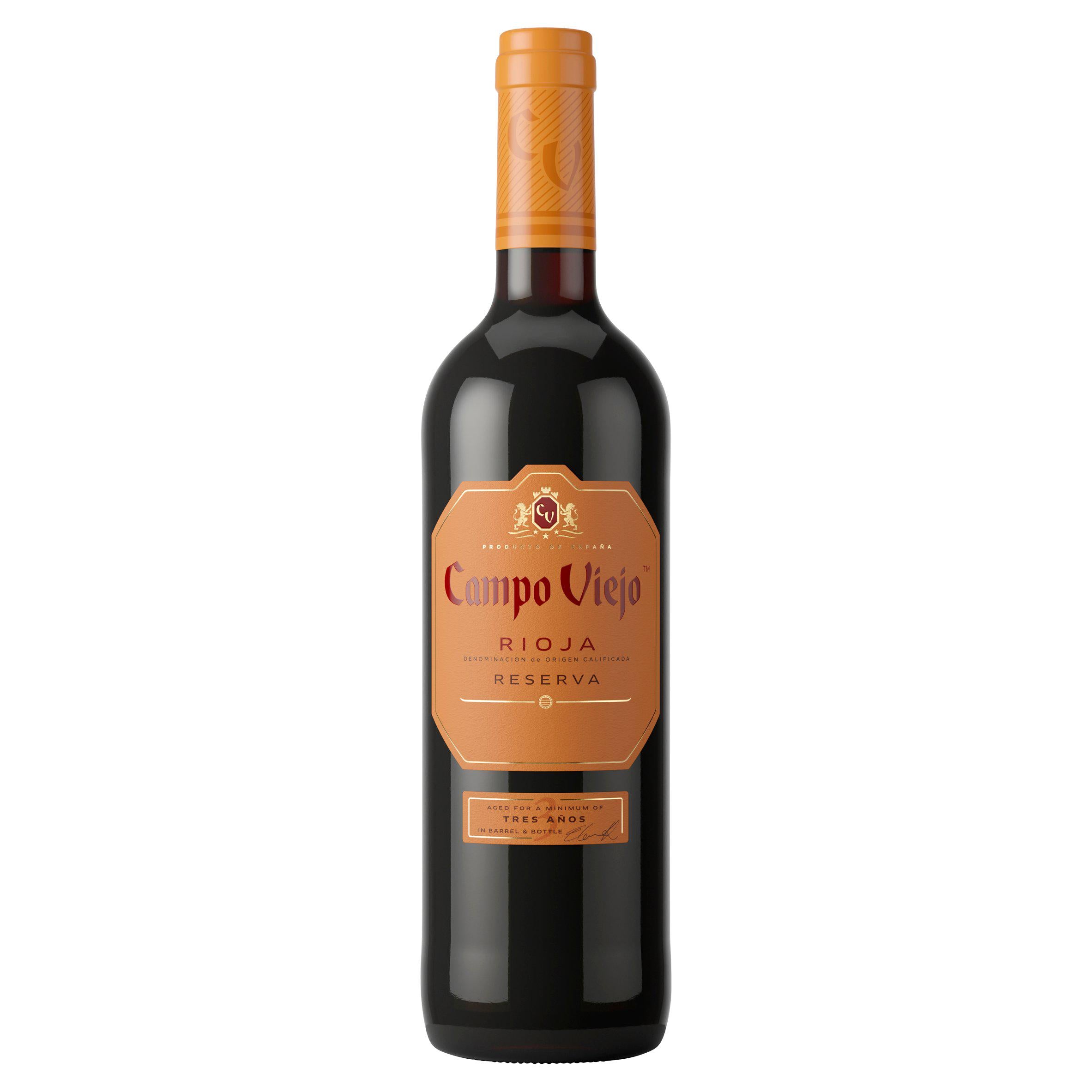 Campo Viejo Rioja Reserva Red Wine 75cl - Moo Local