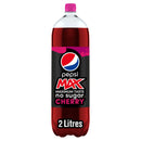 Pepsi Max Cherry 2 Litre Bottle - Moo Local