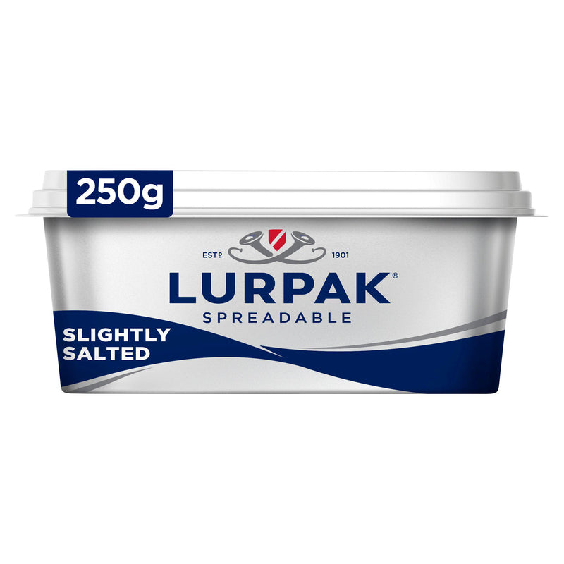 Lurpak Slightly Salted Spreadable Blend of Butter and Rapeseed Oil 250g - Moo Local