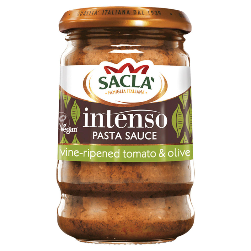 Sacla Stir In Olive & Tomato Sauce 190g - Moo Local