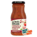 Loyd Grossman Pasta Sauce, Roasted Garlic & Tomato 350g - Moo Local