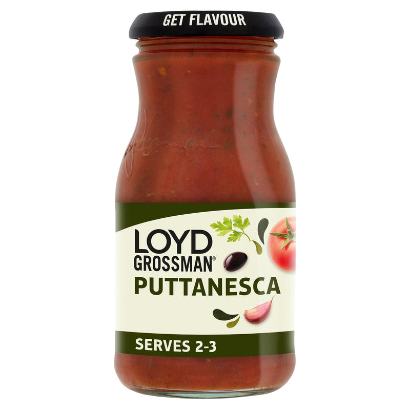Loyd Grossman Pasta Sauce, Puttanesca 350g - Moo Local