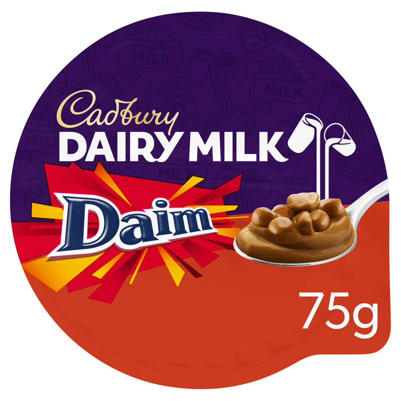 Cadbury Dairy Milk Daim Chocolate Dessert 75g - Moo Local