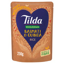 Tilda Microwave Brown Basmati & Quinoa Wholegrain Rice 250g (6592372539481)