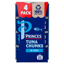 Princes Tuna Chunks in Brine 4x145g - Moo Local