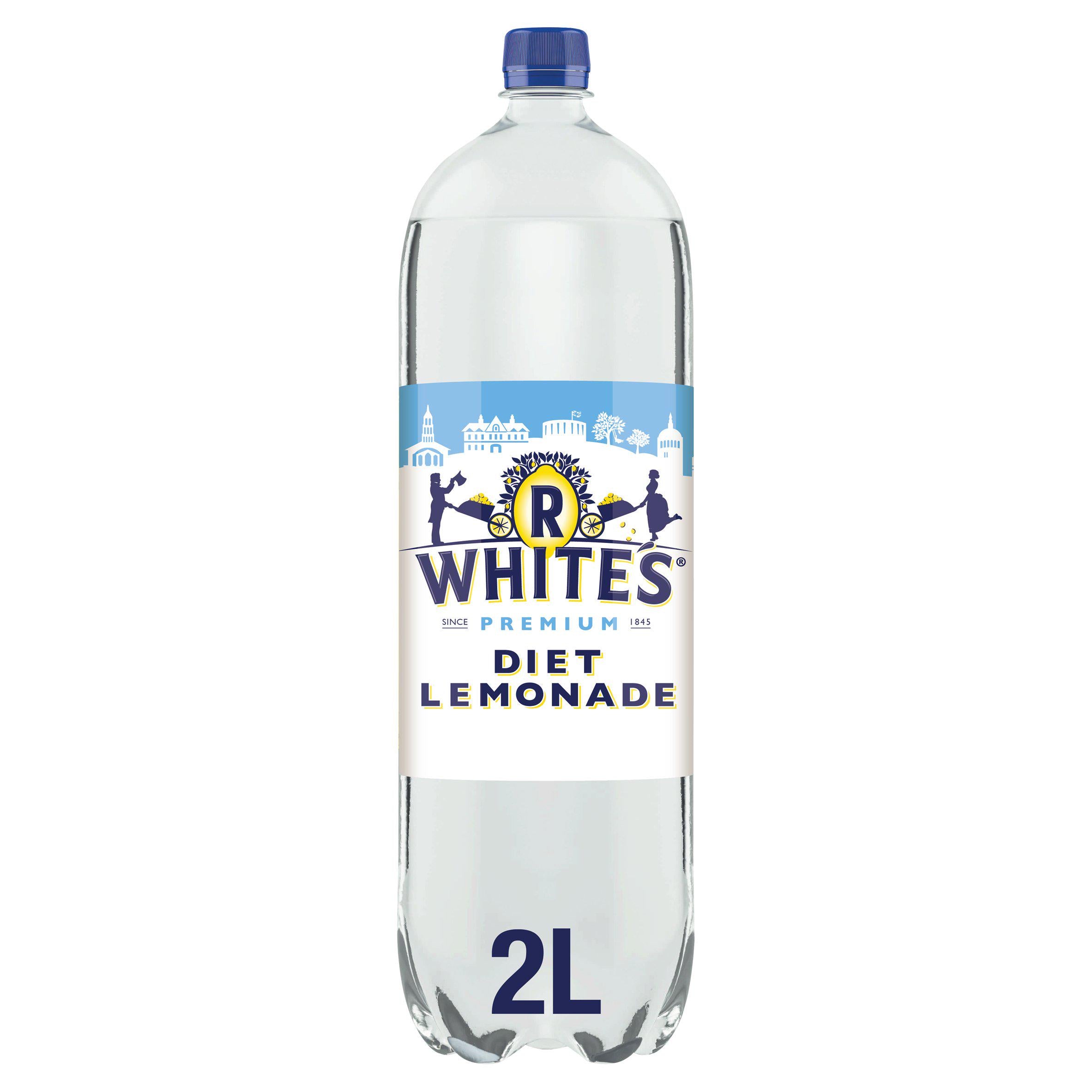 R Whites Diet Lemonade 2 Litre Bottle - Moo Local