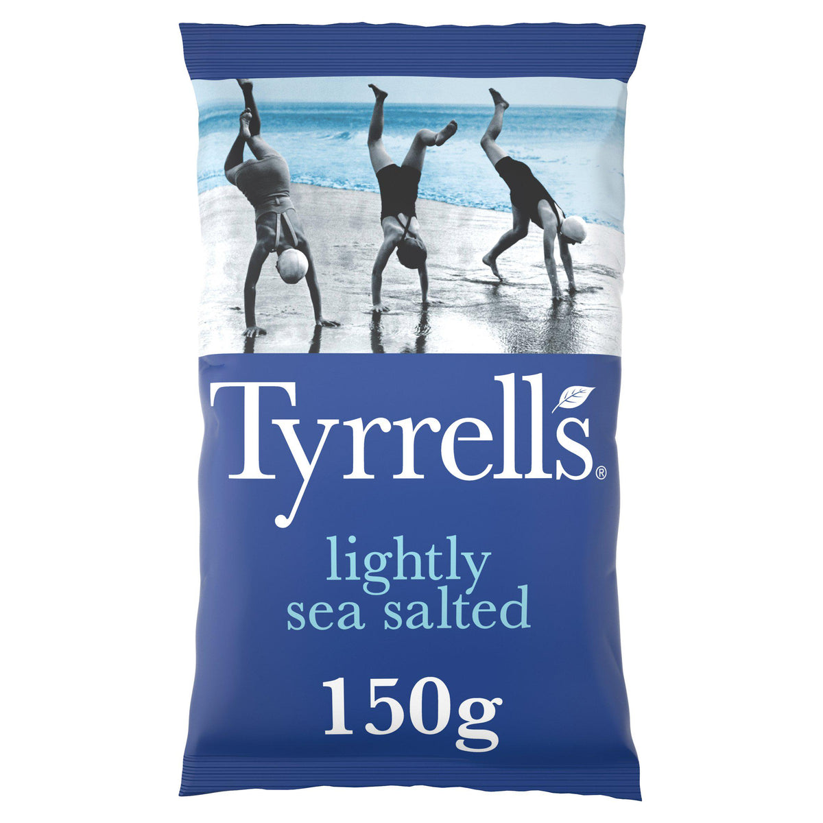 Tyrrells Lightly Sea Salted Sharing Crisps 150g - Moo Local