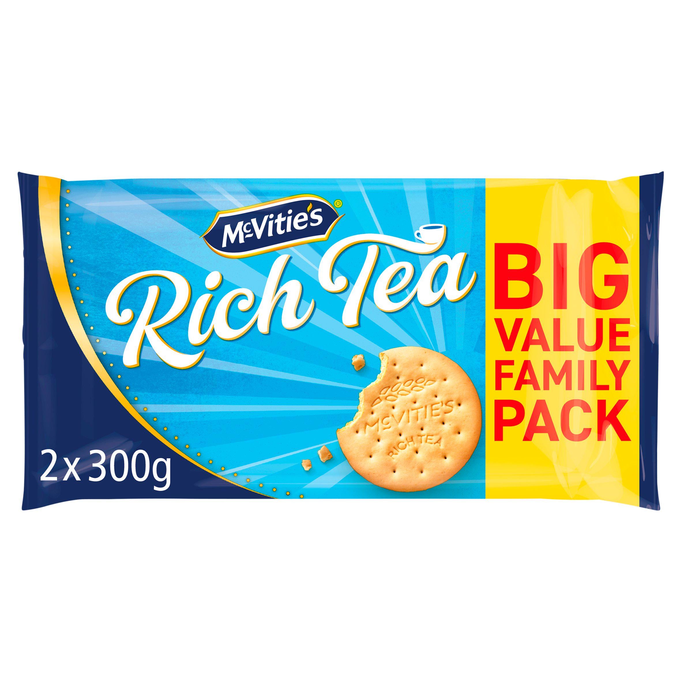 Mcvitie's Rich Tea Biscuits 2x300g - Moo Local