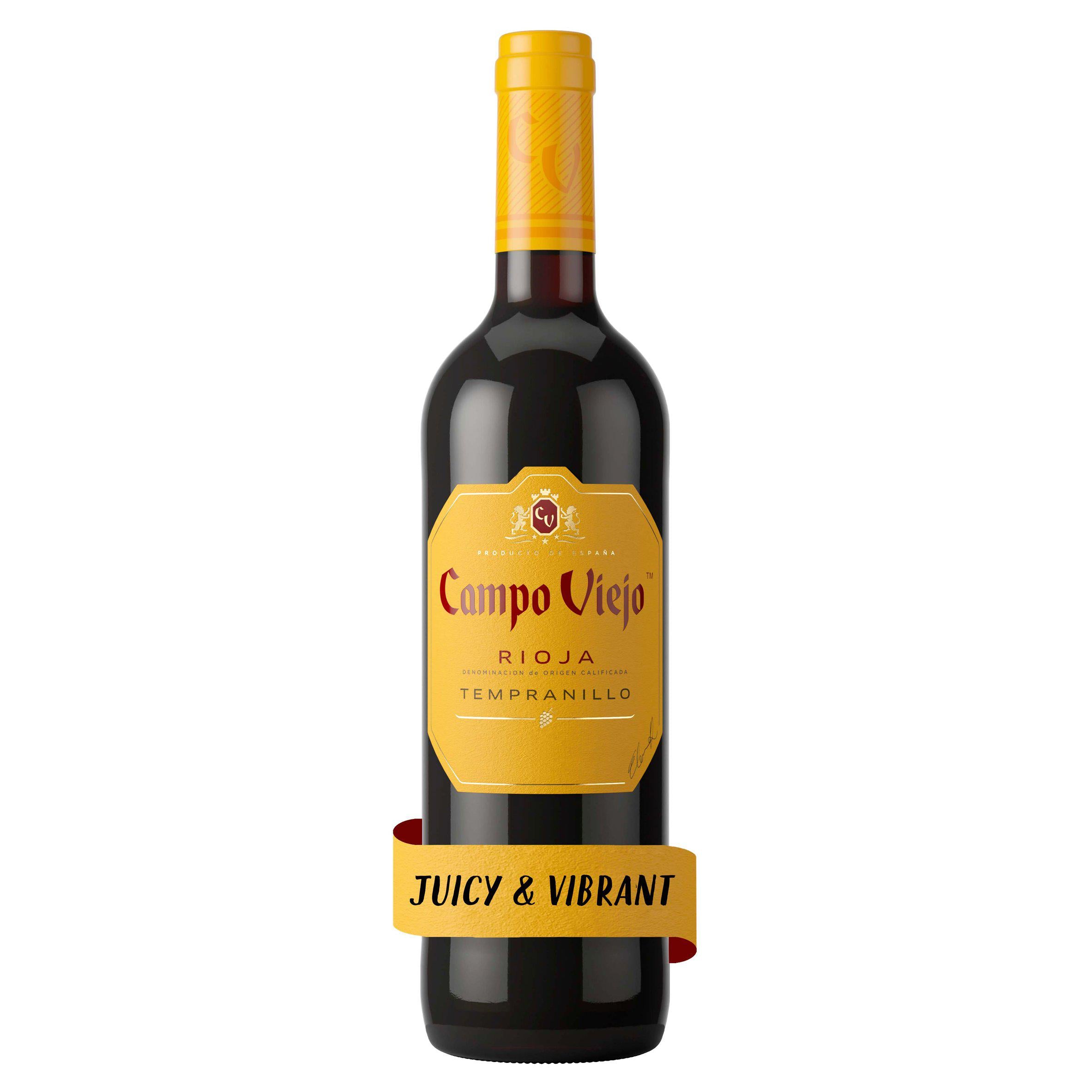 Campo Viejo Rioja Tempranillo Red Wine 75cl - Moo Local