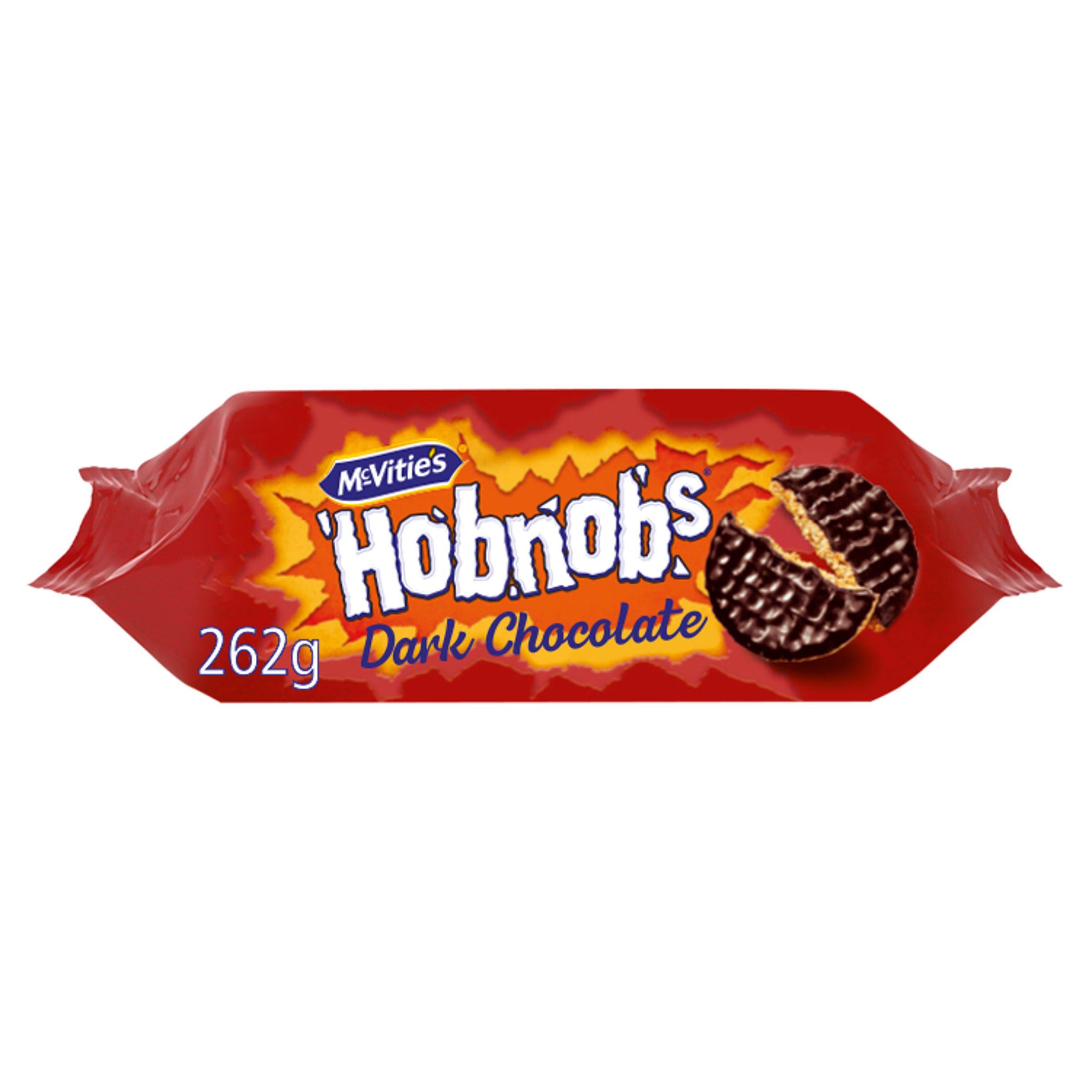 McVitie's HobNobs Dark Chocolate Biscuits 262g - Moo Local