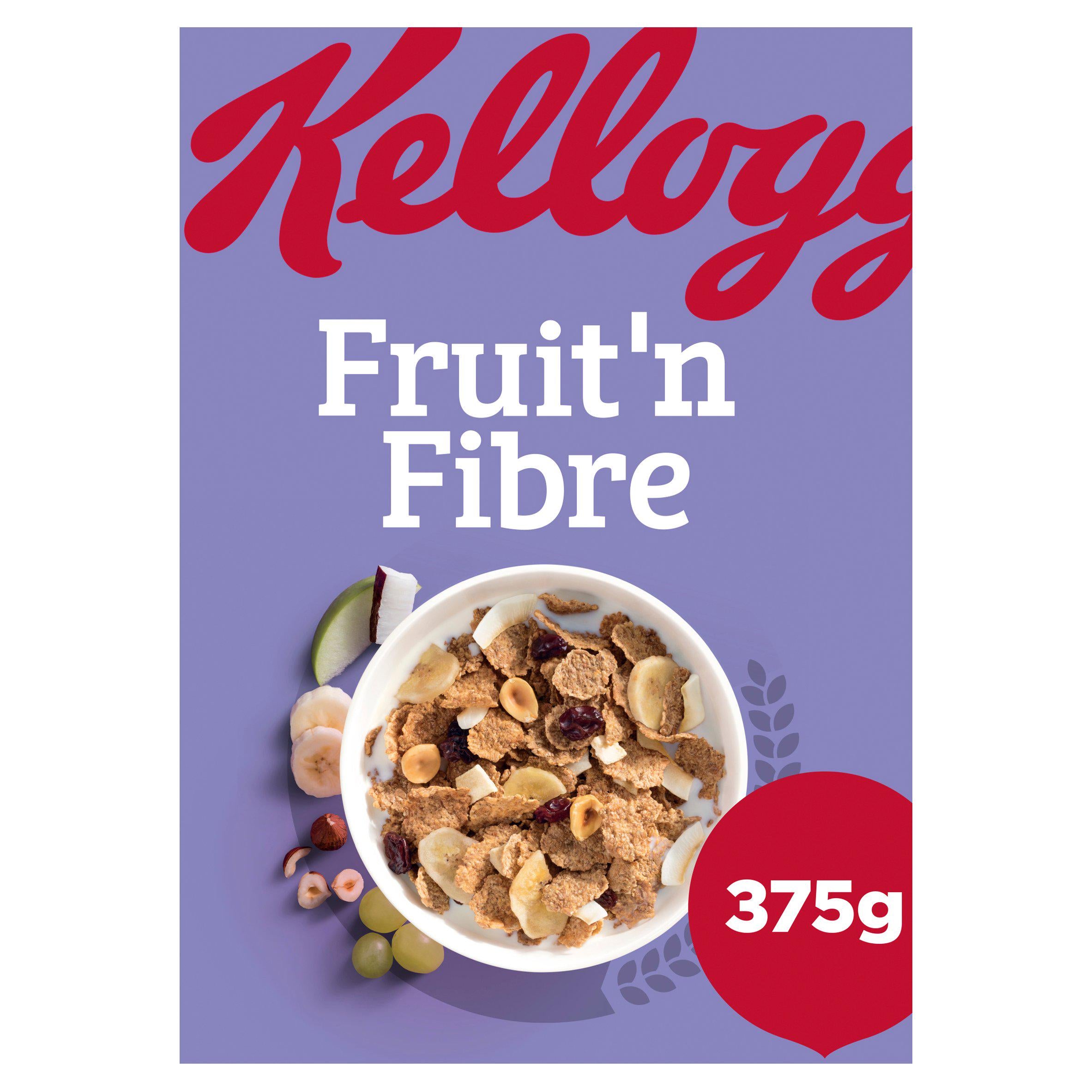 Kellogg's Fruit 'n Fibre Original Breakfast Cereal 375g - Moo Local