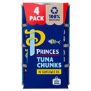 Princes Tuna Chunks in Sunflower Oil 4x145g - Moo Local