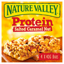 Nature Valley Protein Salted Caramel & Nut Cereal Bars 4x40g - Moo Local