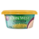 John West No Drain Fridge Pot Tuna Steak with a Little Sunflower Oil 110g - Moo Local