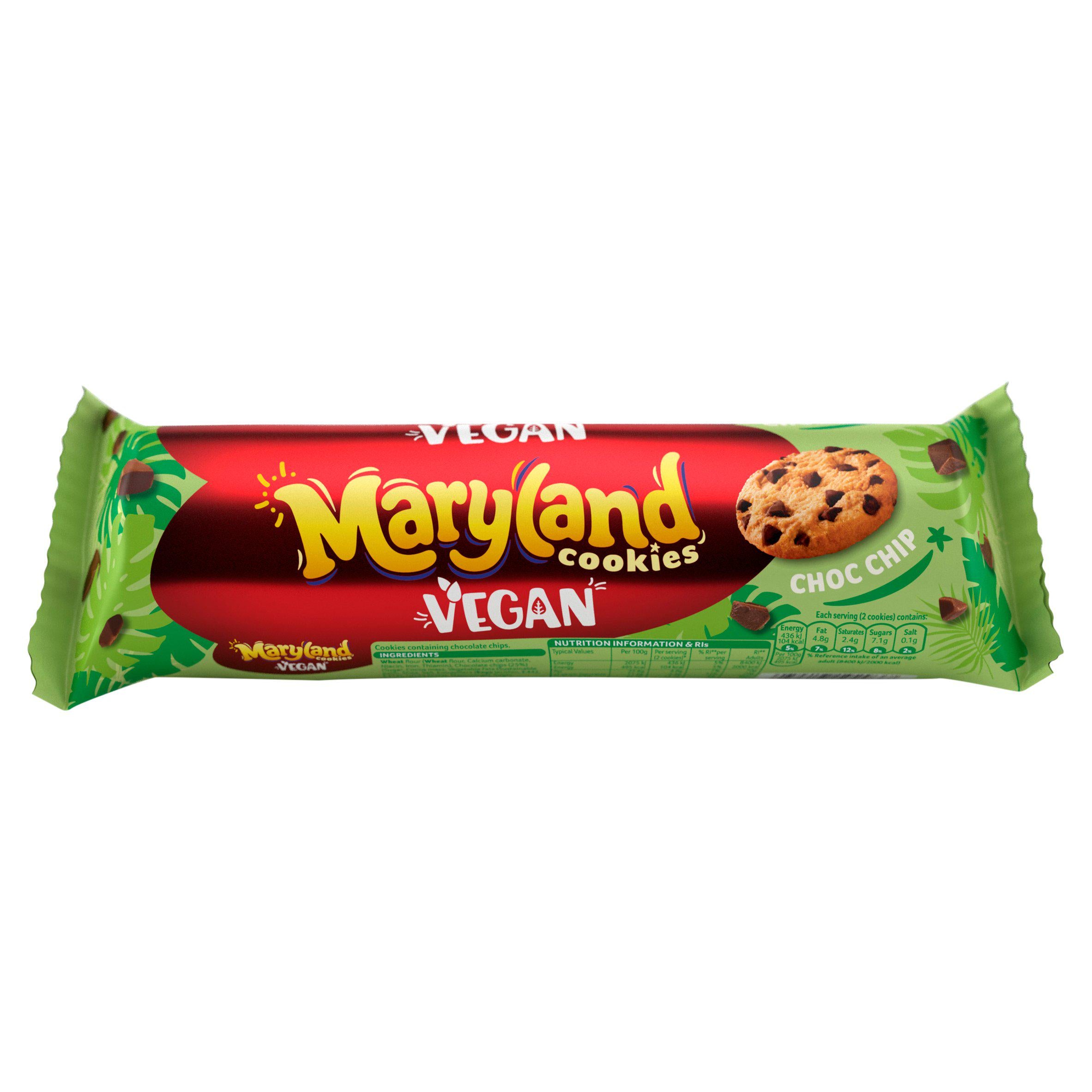 Maryland Vegan Choc Chip Cookies 200g - Moo Local