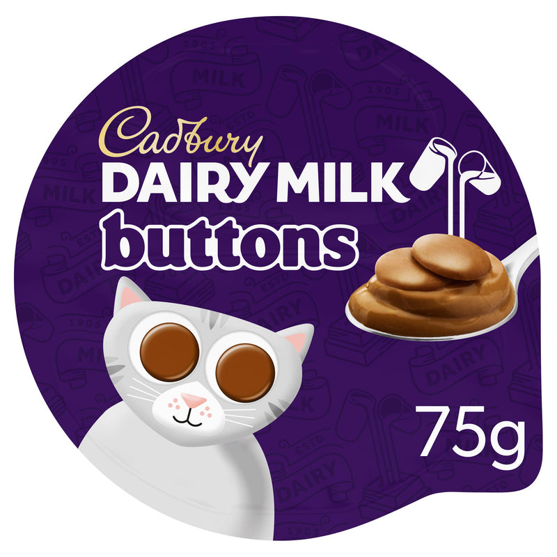 Cadbury Dairy Milk Buttons Chocolate Dessert 75g - Moo Local