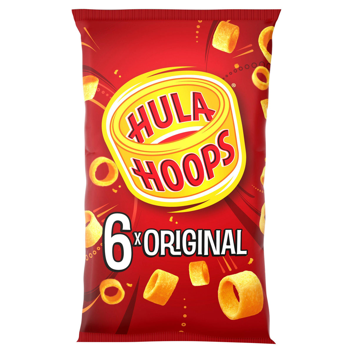 Hula Hoops Original Potato Ring Crisps 6x24g - Moo Local
