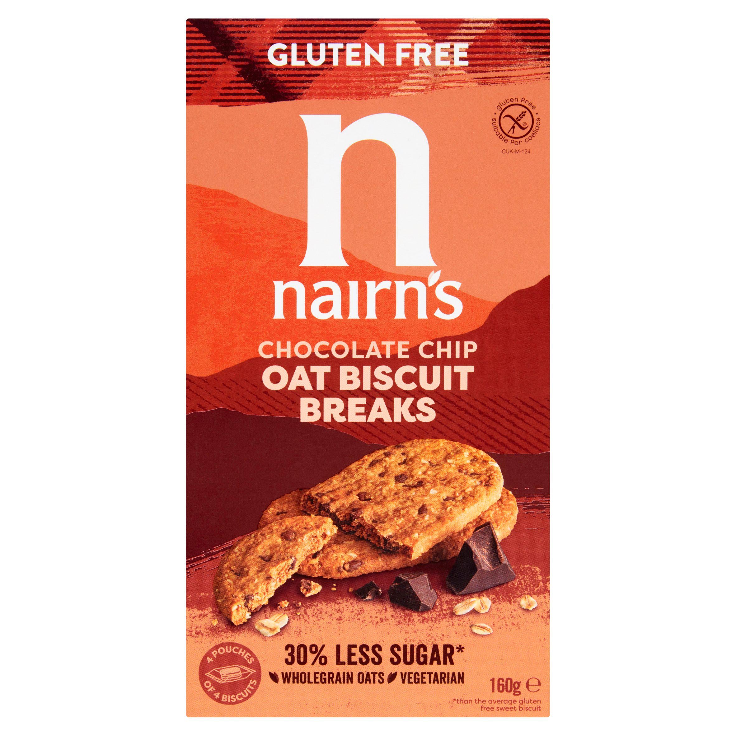 Nairn's Chocolate Biscuit Breaks 160g - Moo Local