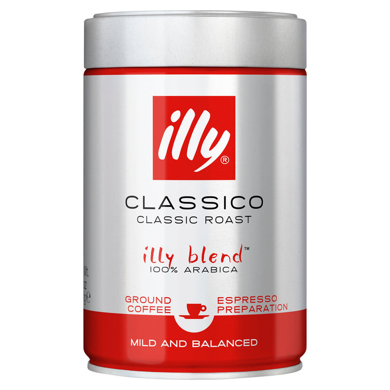 illy Espresso Medium Roast Ground Coffee 250g - Moo Local