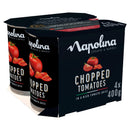 Napolina Chopped Tomatoes 4x400g - Moo Local