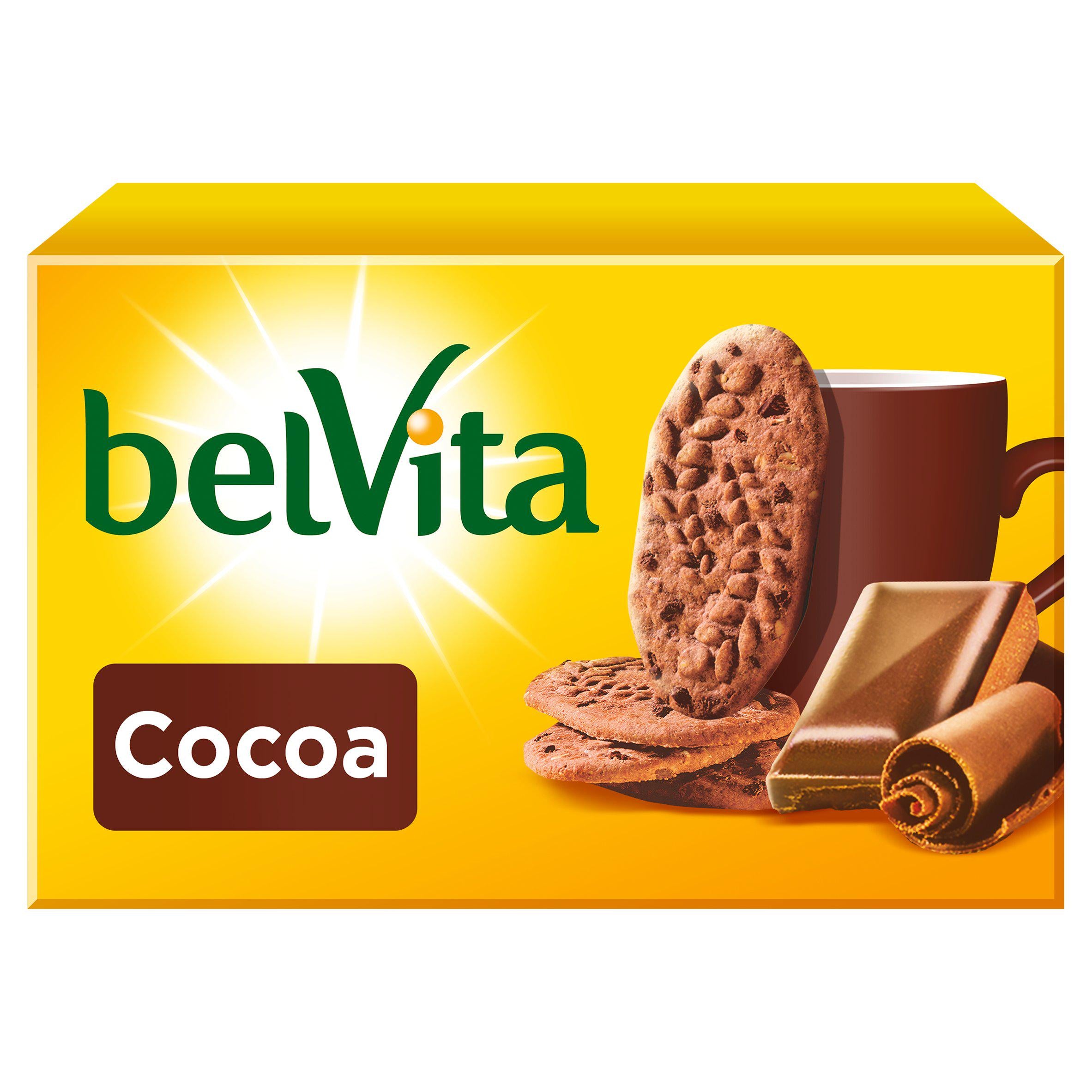 Belvita Breakfast Biscuits Cocoa with Choc Chips Multipack x5 225g - Moo Local