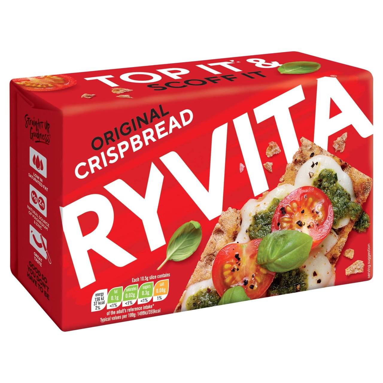 Ryvita Original Rye Crispbread 250g - Moo Local