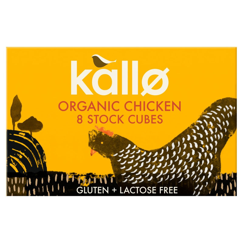 Kallo Organic Chicken Stock Cubes 8x11g (6595474948185)