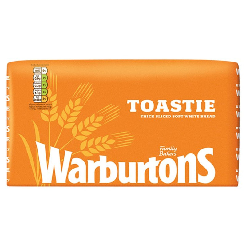 Warburtons Toastie Thick Sliced White Bread 800g (6599430209625)