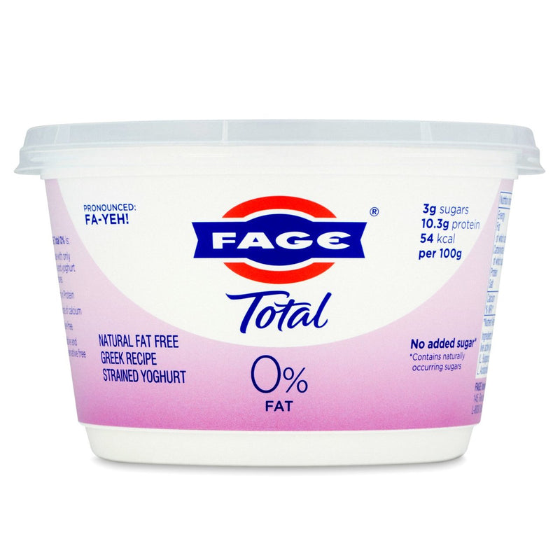 FAGE Total 0% Natural Fat Free Greek Recipe Strained Yogurt 450g - Moo Local
