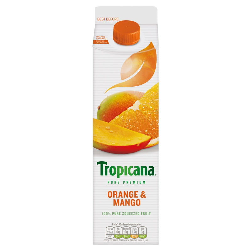 Tropicana Orange & Mango Juice 850ml - Moo Local