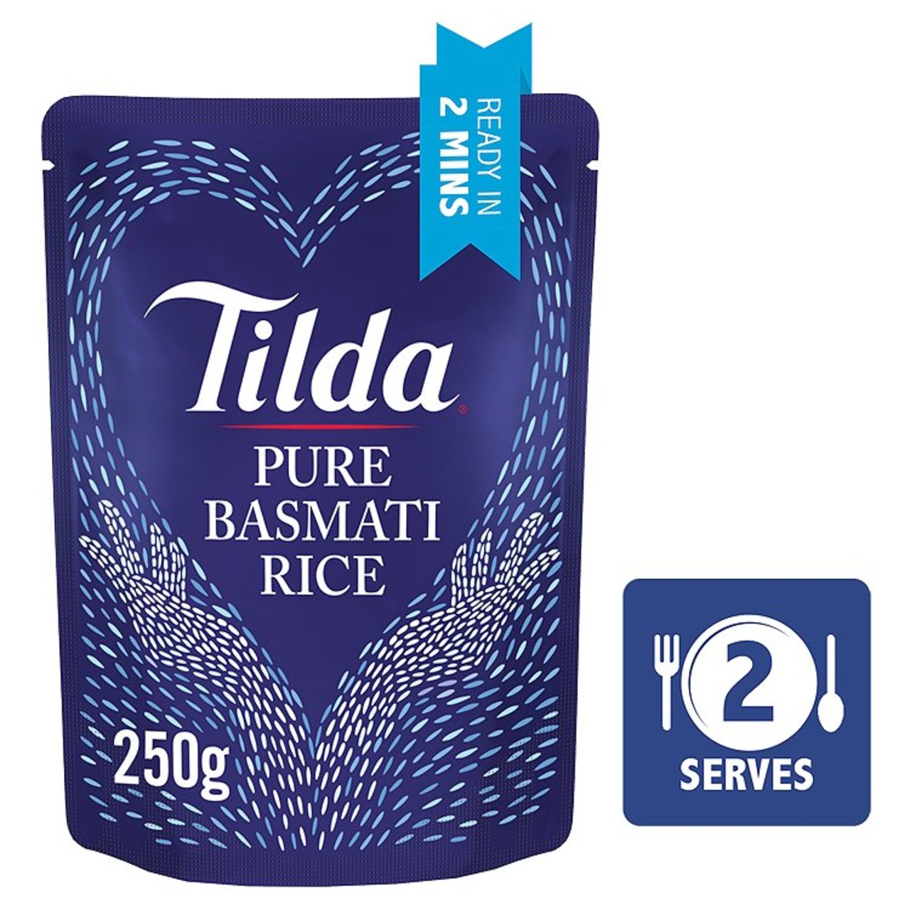Tilda Microwave Pure Basmati Rice 250g (6592370245721)