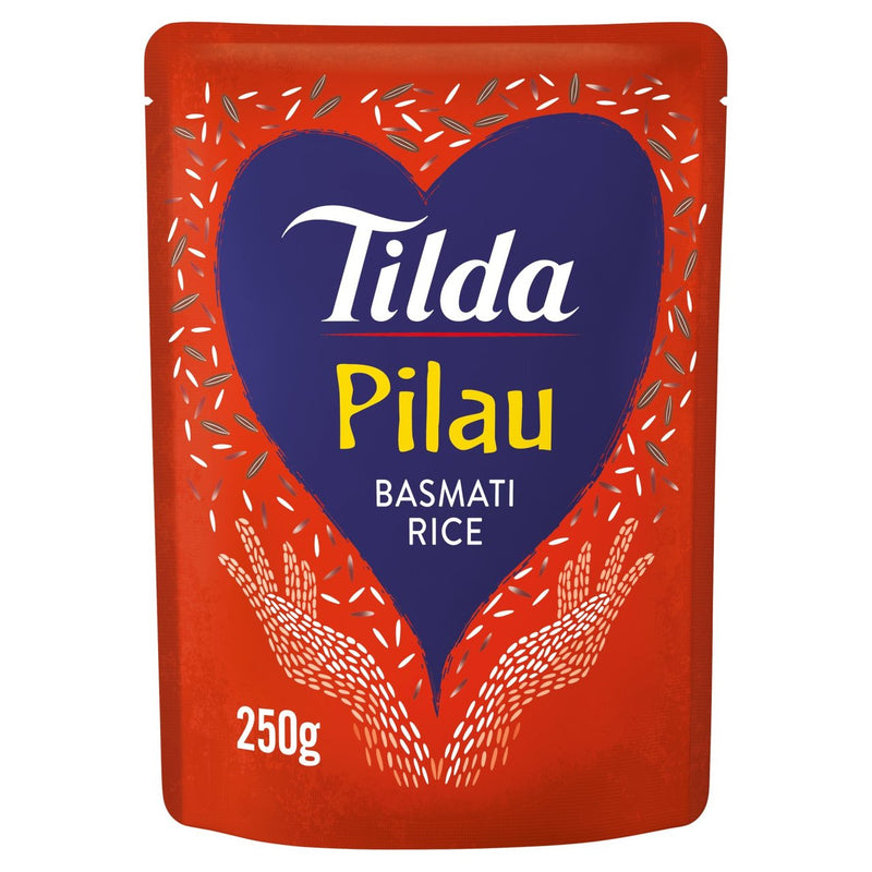 Tilda Microwave Pilau Basmati Rice 250g (6592376799321)