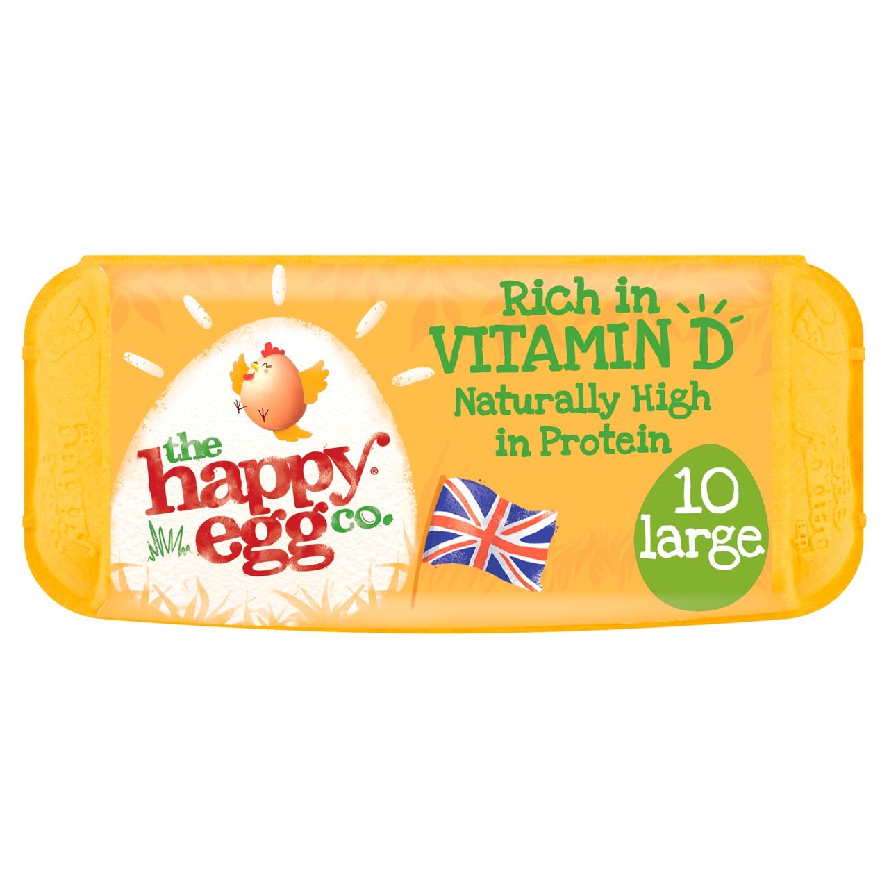 Happy Egg Large Free Range Eggs x10 - Moo Local