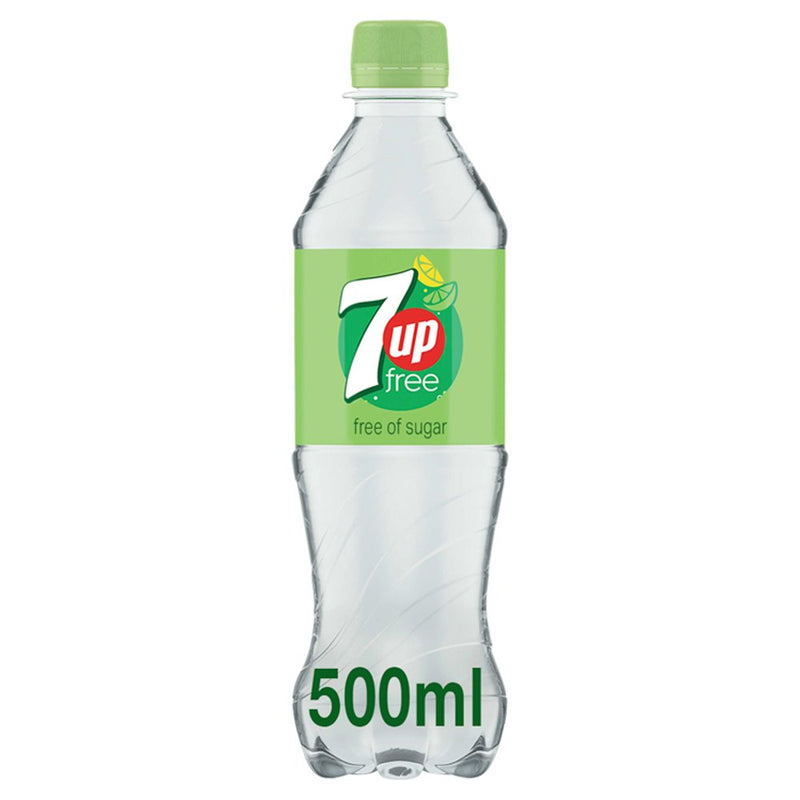 7UP Free Bottle 500ml - Moo Local