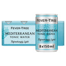 Fever-Tree Light Mediterranean Tonic Cans 8 x 150ml - Moo Local
